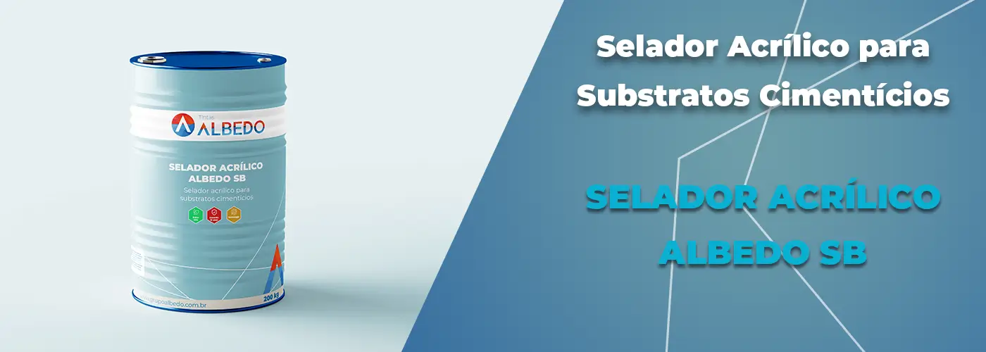 Selador acrílico para substratos cimentícios Albedo SB.