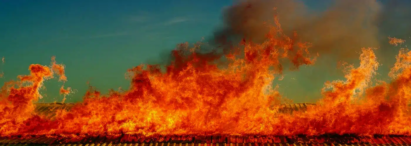 Telhado quente: transferência de calor.