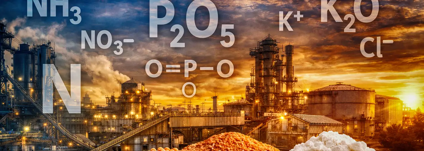 Pintura industrial no setor se fertilizantes.