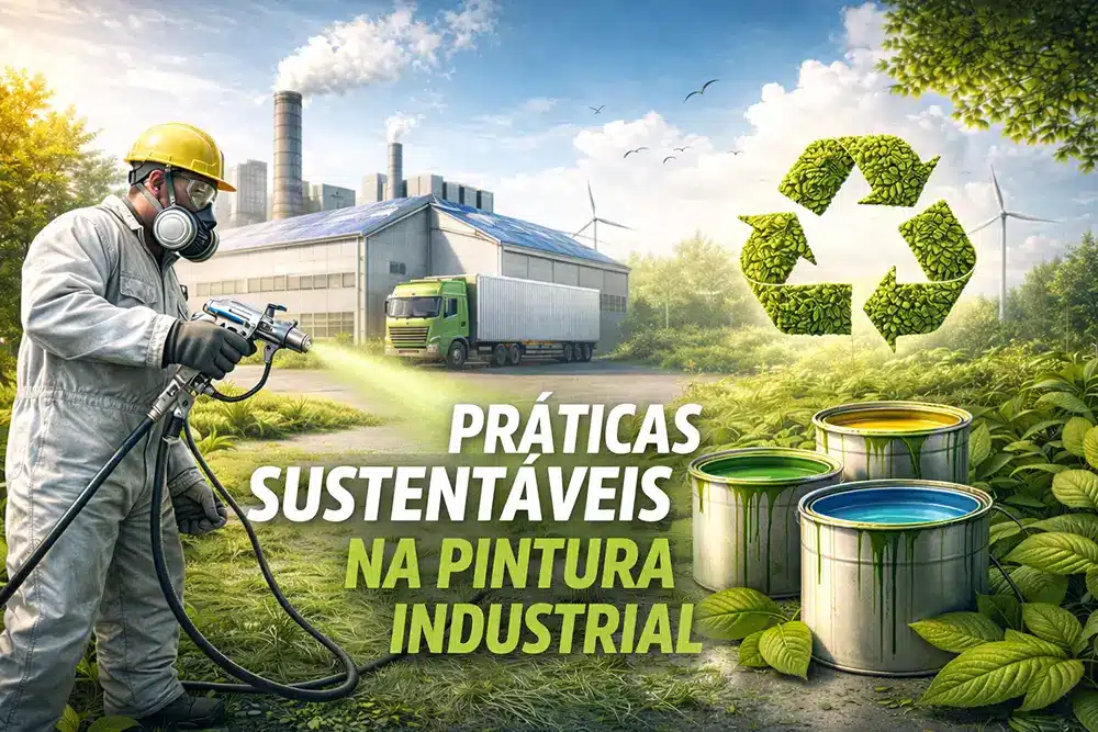 Práticas Ecológicas na Pintura Industrial: Soluções Sustentáveis 1 praticas sustentaveis pintura industrial